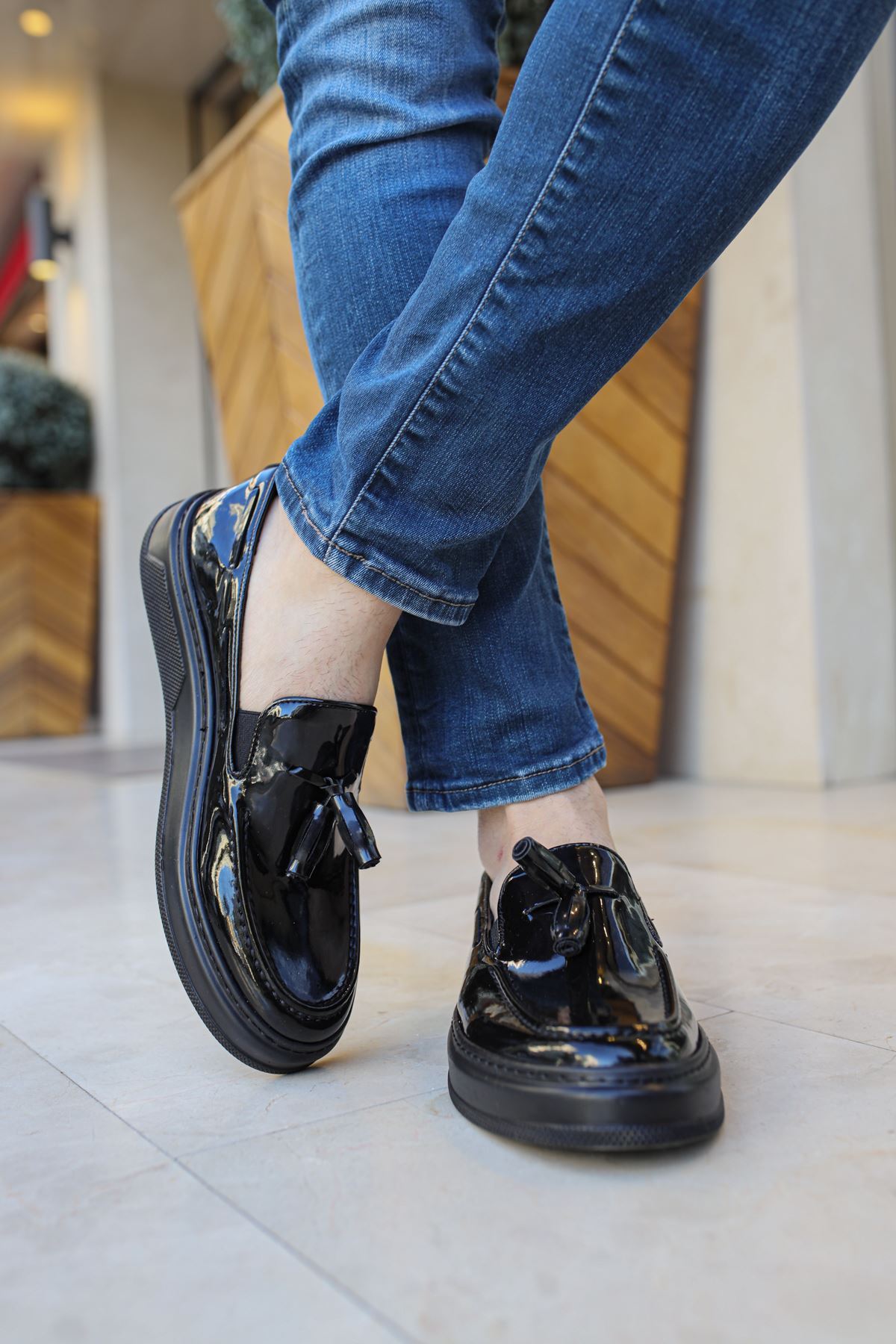 MN127 - RST Loafer-X Erkek Ayakkabı SIYAH