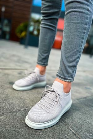 MN307 - RT Tricot Erkek Ayakkabı GRI
